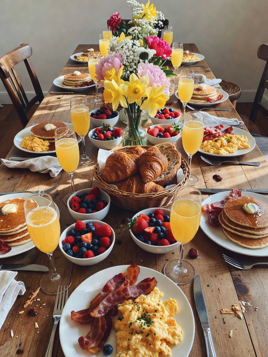 sunday brunch with my girls is always the best medicine. laughter nonstop and th
