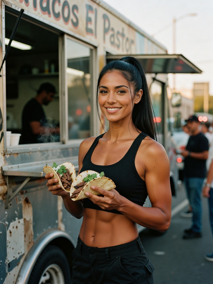 nothing beats fresh street tacos after a good hike. Rio is waiting in the car bu