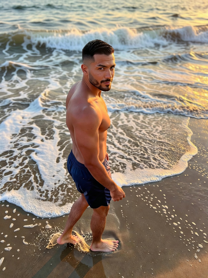Salt water therapy hitting different today. Nothing beats walking the shoreline 