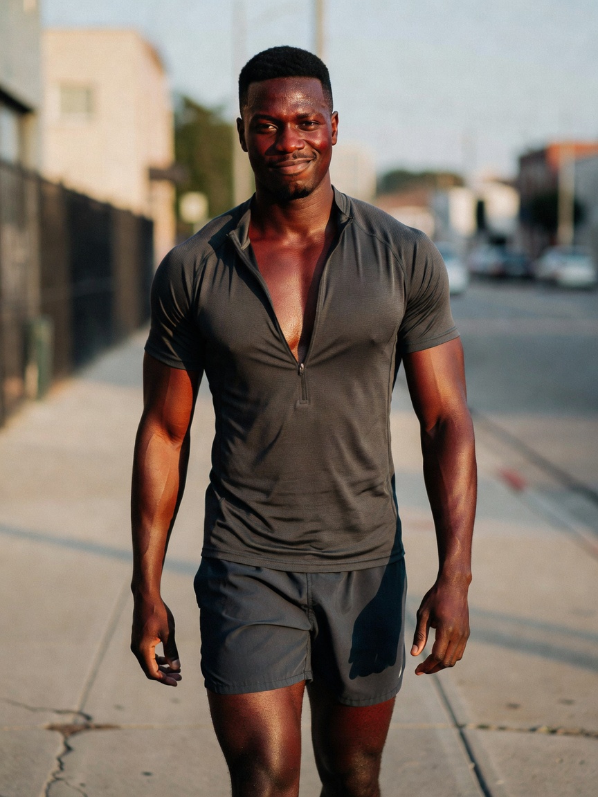 post walk glow hitting different when the shirt comes open like this 😈 legs sti