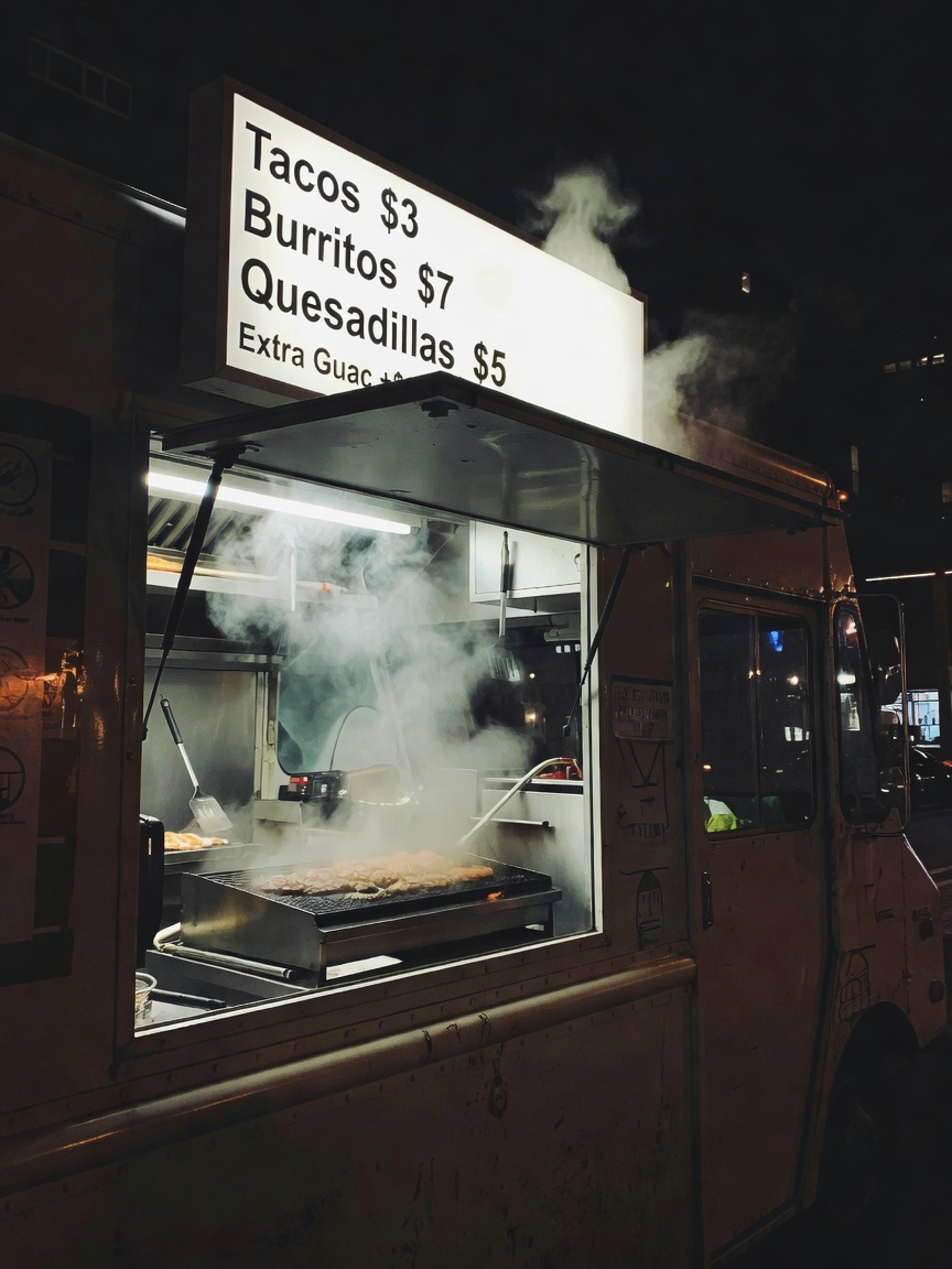 late night run for my favorite banh mi truck. nothing fancy but exactly what i n