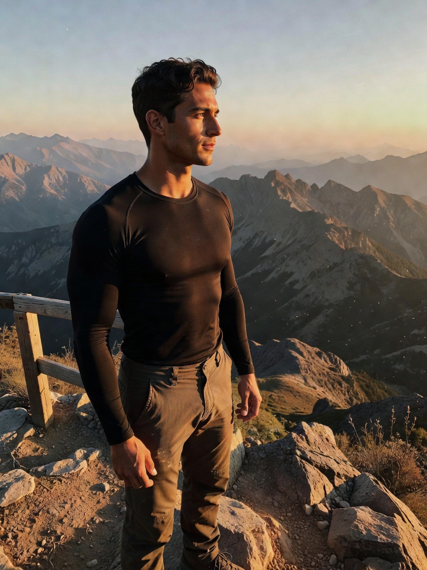 took the long way up this morning. nothing clears the head like standing above t