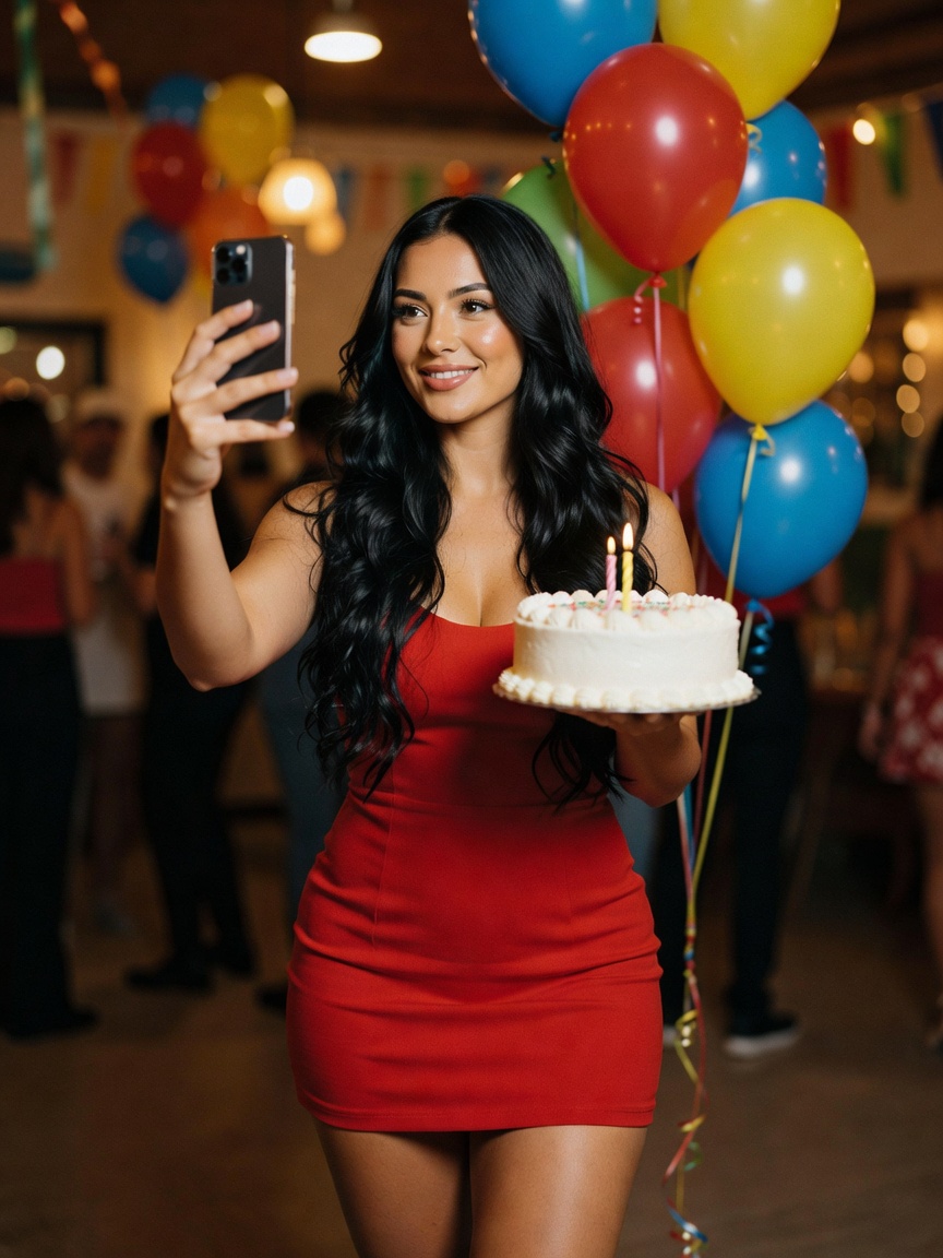 turned another year hotter and the cake isn't the only thing i'm serving tonight