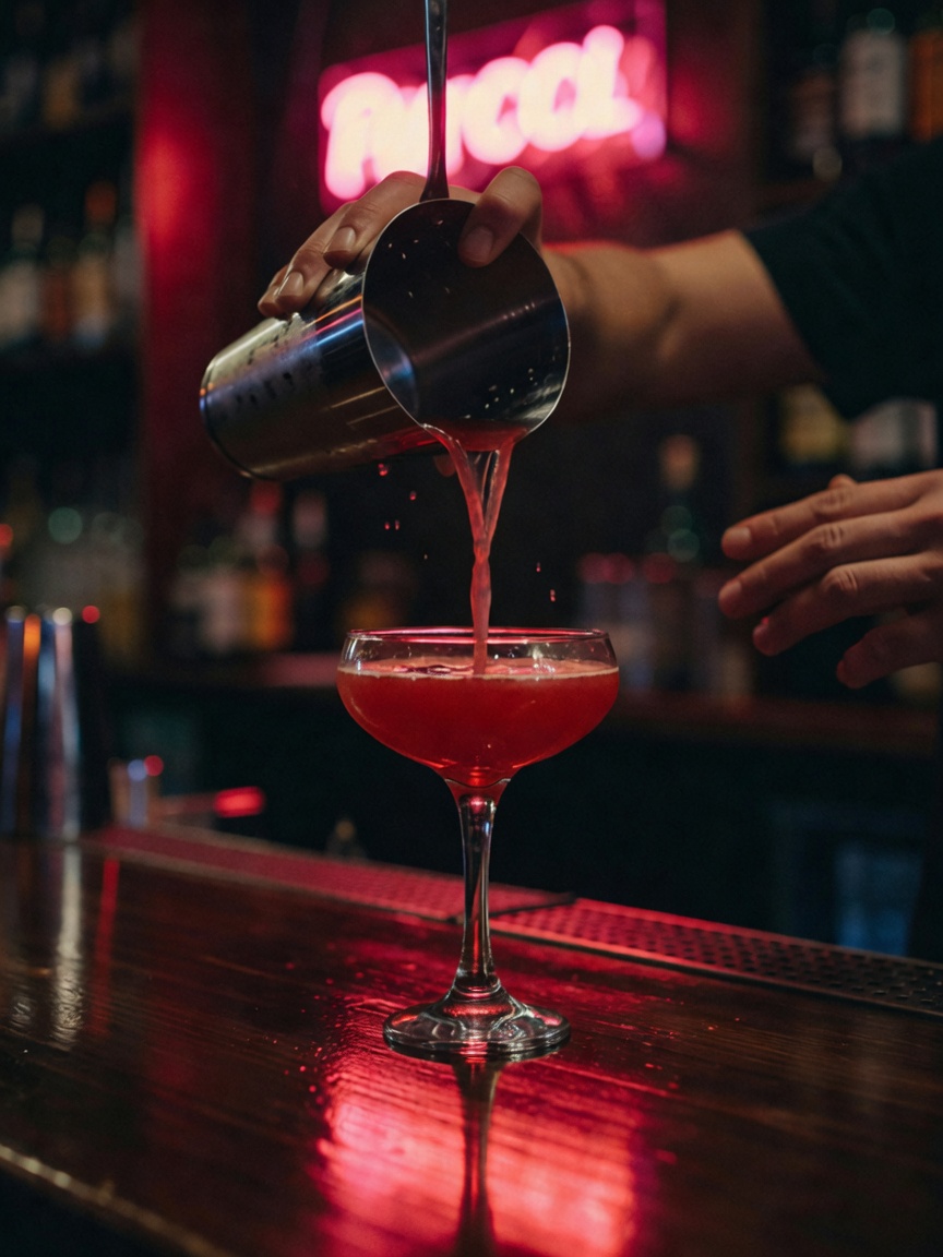 late night negroni at this hidden spot. the pour was perfect and the city lights