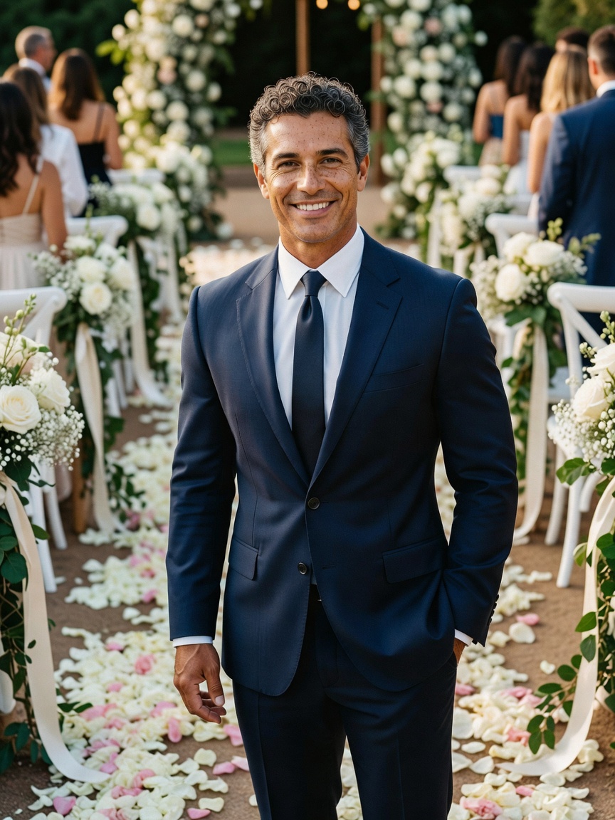 what a night celebrating love and family. suit still fits after all these years,