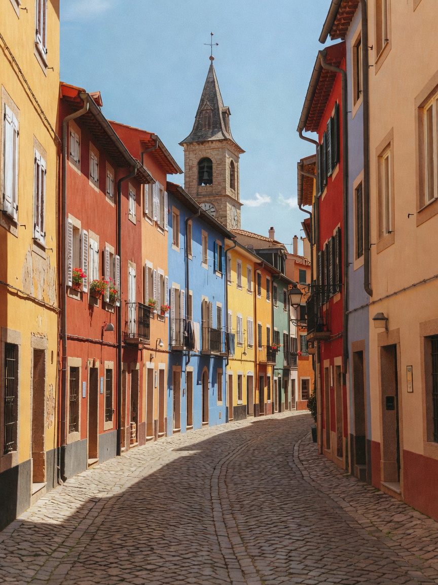 Wandering these beautiful streets always resets my mind. The colors, the trams, 