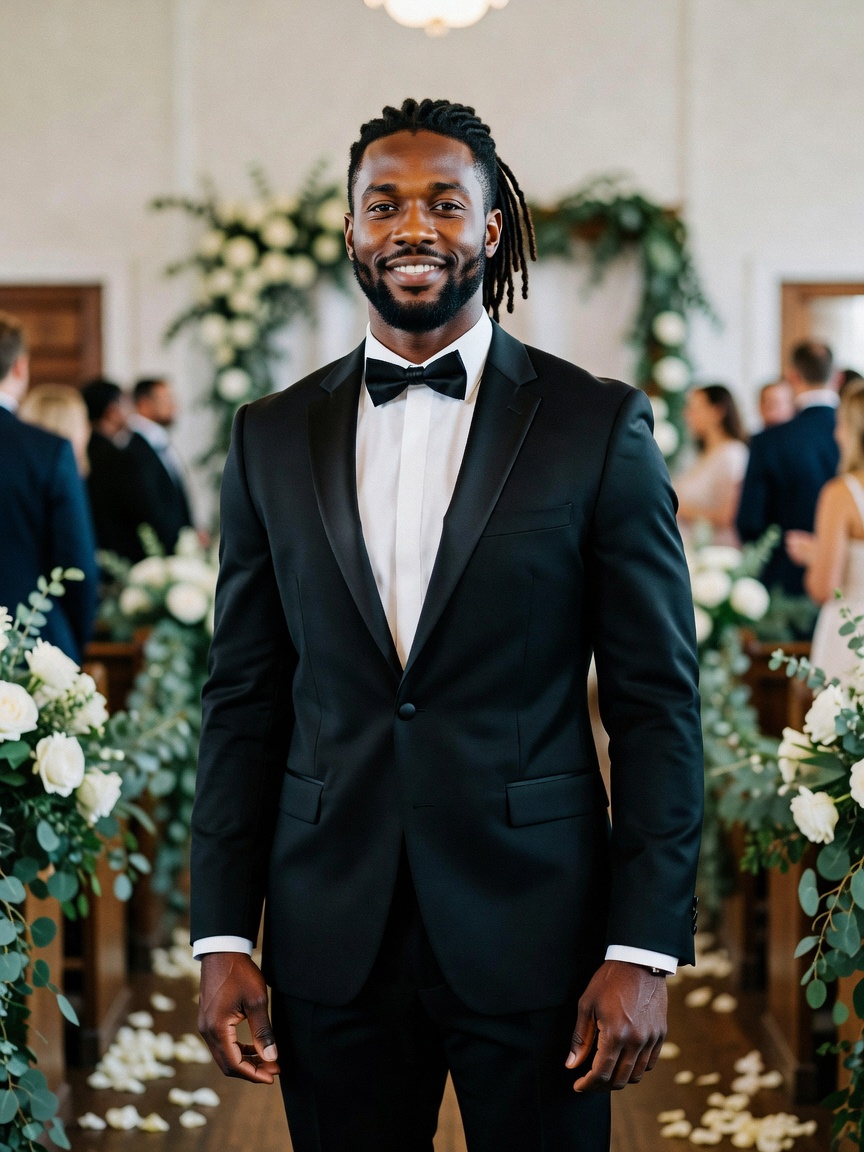 Cleaned up nice for my cousin's big day. The decorations had that perfect island