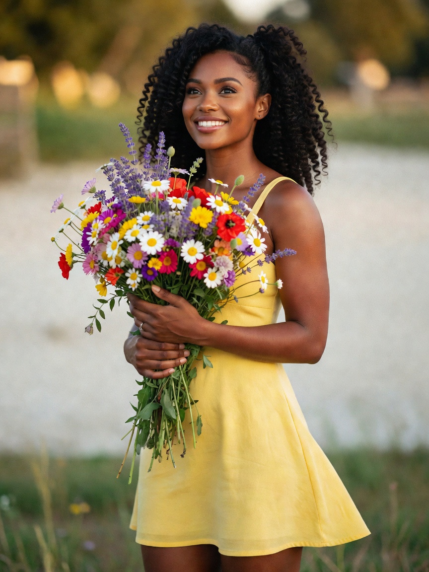 Fresh blooms and even fresher energy. Sundress weather always hits different whe