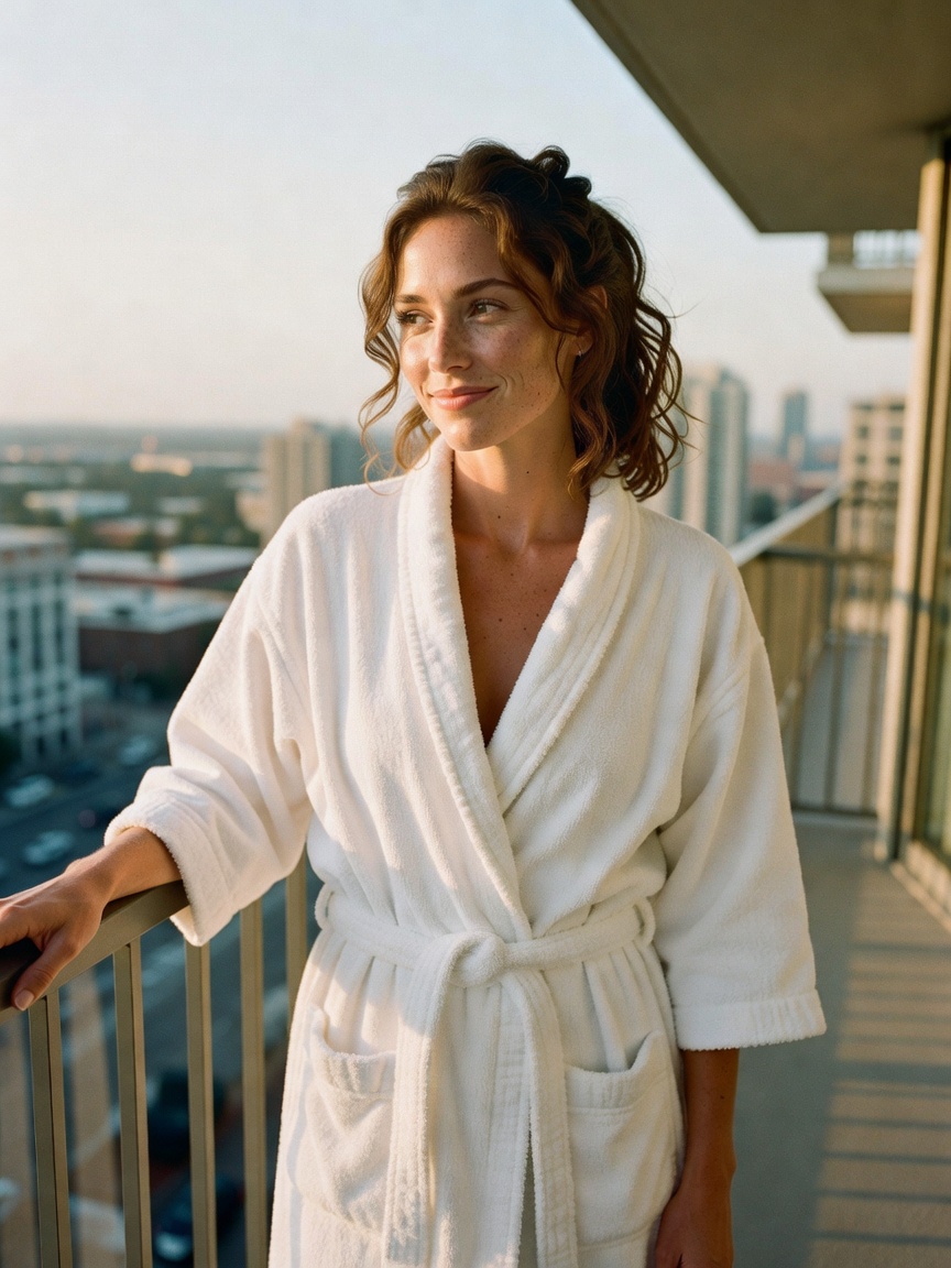 Room service, fluffy robe, and a balcony that makes you forget your to-do list. 