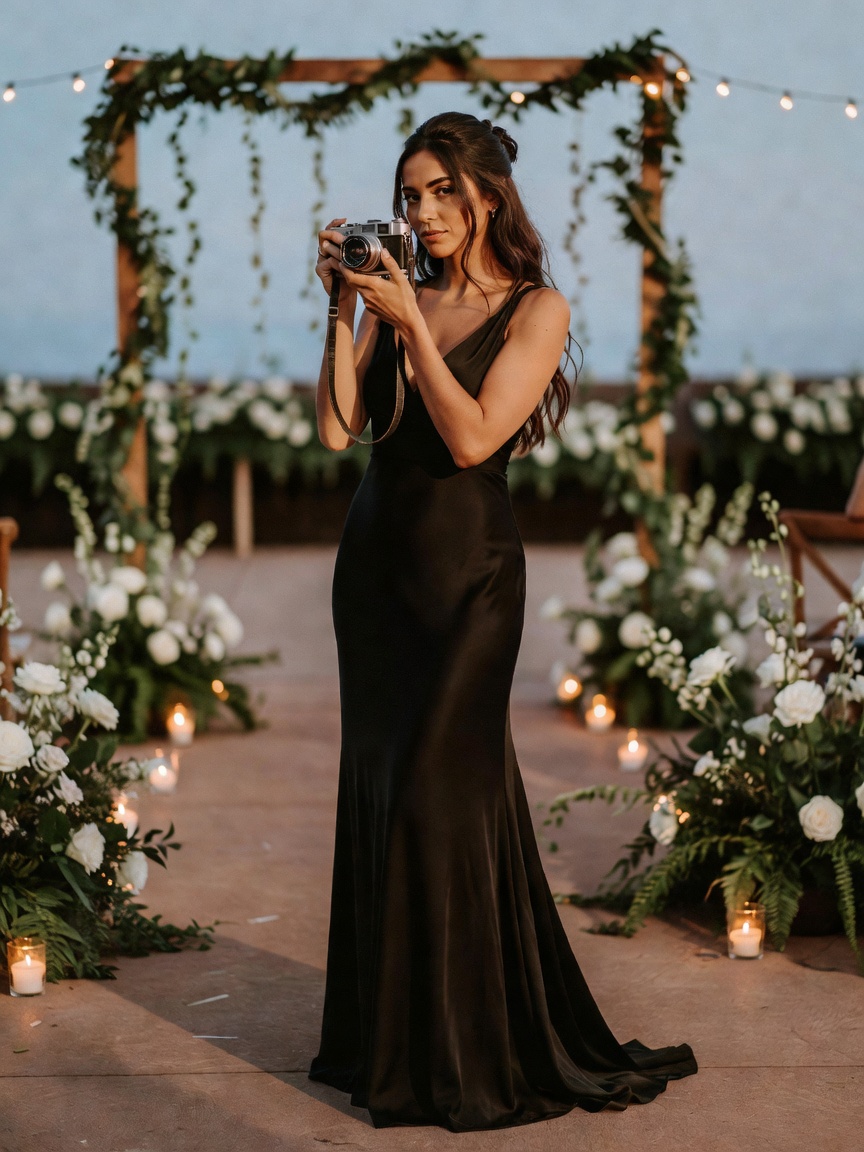 Captured these beautiful ceremony details before the vows. The soft florals, ele