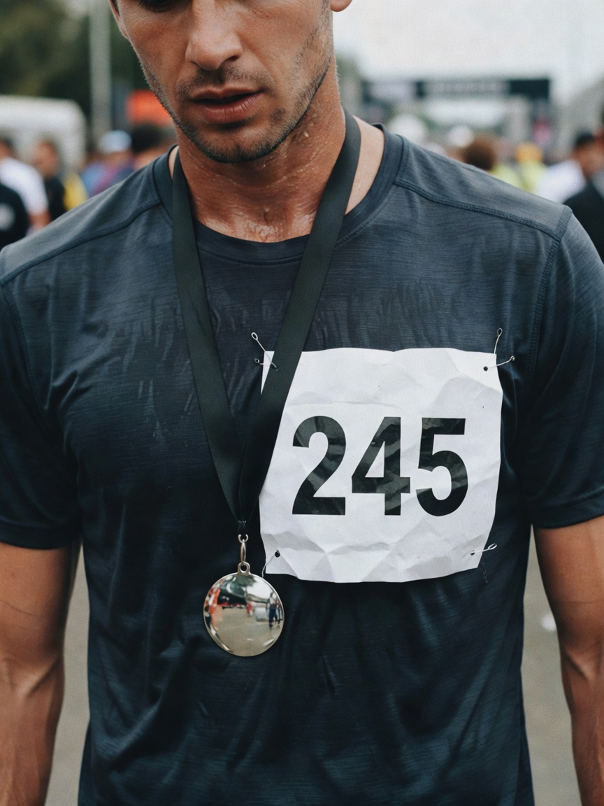 Finished my 10k this morning feeling strong. Nothing beats that post-run high and the clink of a new