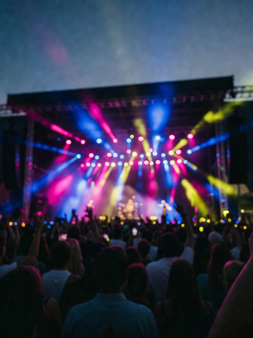 lost in the music under these lights. nothing beats live sound and good energy. 