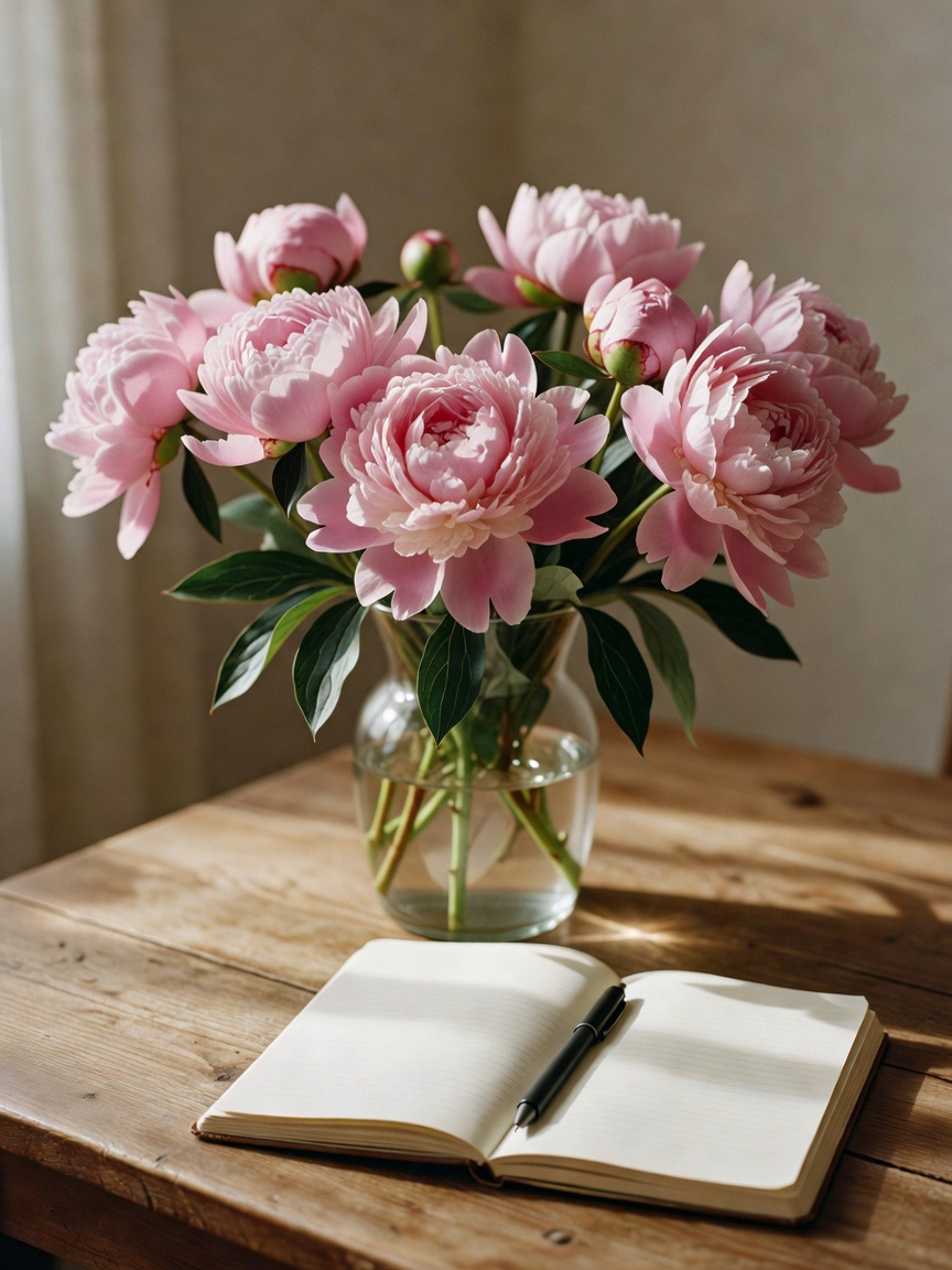 these peonies demanded a close-up this morning. nature is the ultimate artist don't you think #flowe