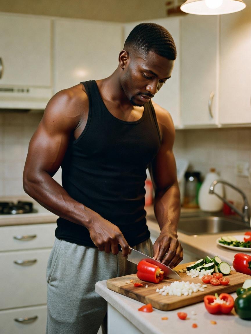 Meal prep sunday hitting different this week. Chopped all the veggies fresh, chicken is marinating, 
